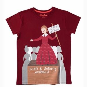 Women's Crewneck Susan B Anthony Short Sleeve Trailblazer Tee